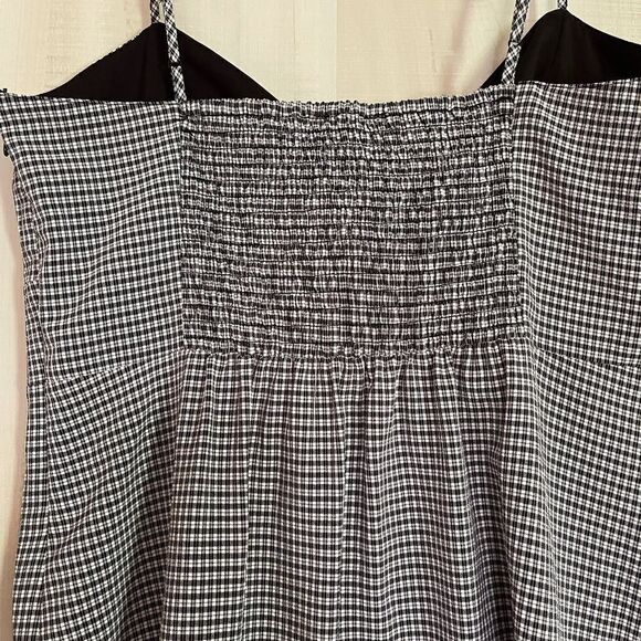 1. State black & white check mini dress, sz 10 new with tags - Picture 10 of 16